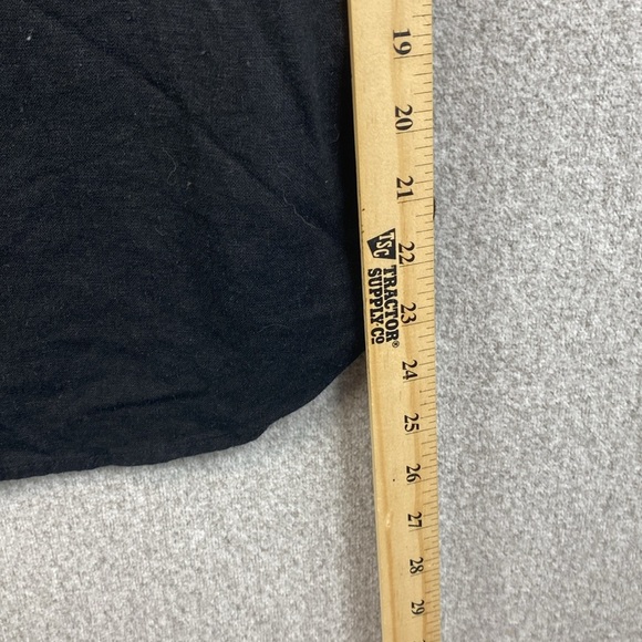 Old Navy linen button down dress L midi puffy sleeves beachy casual minimalist - Picture 5 of 10